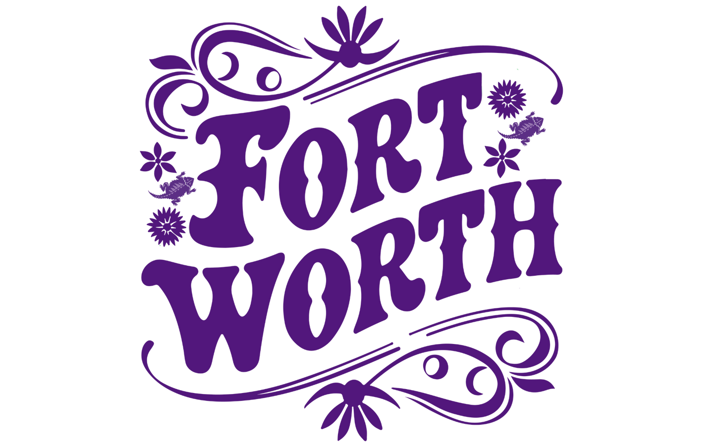 Fort Worth TCU Decal