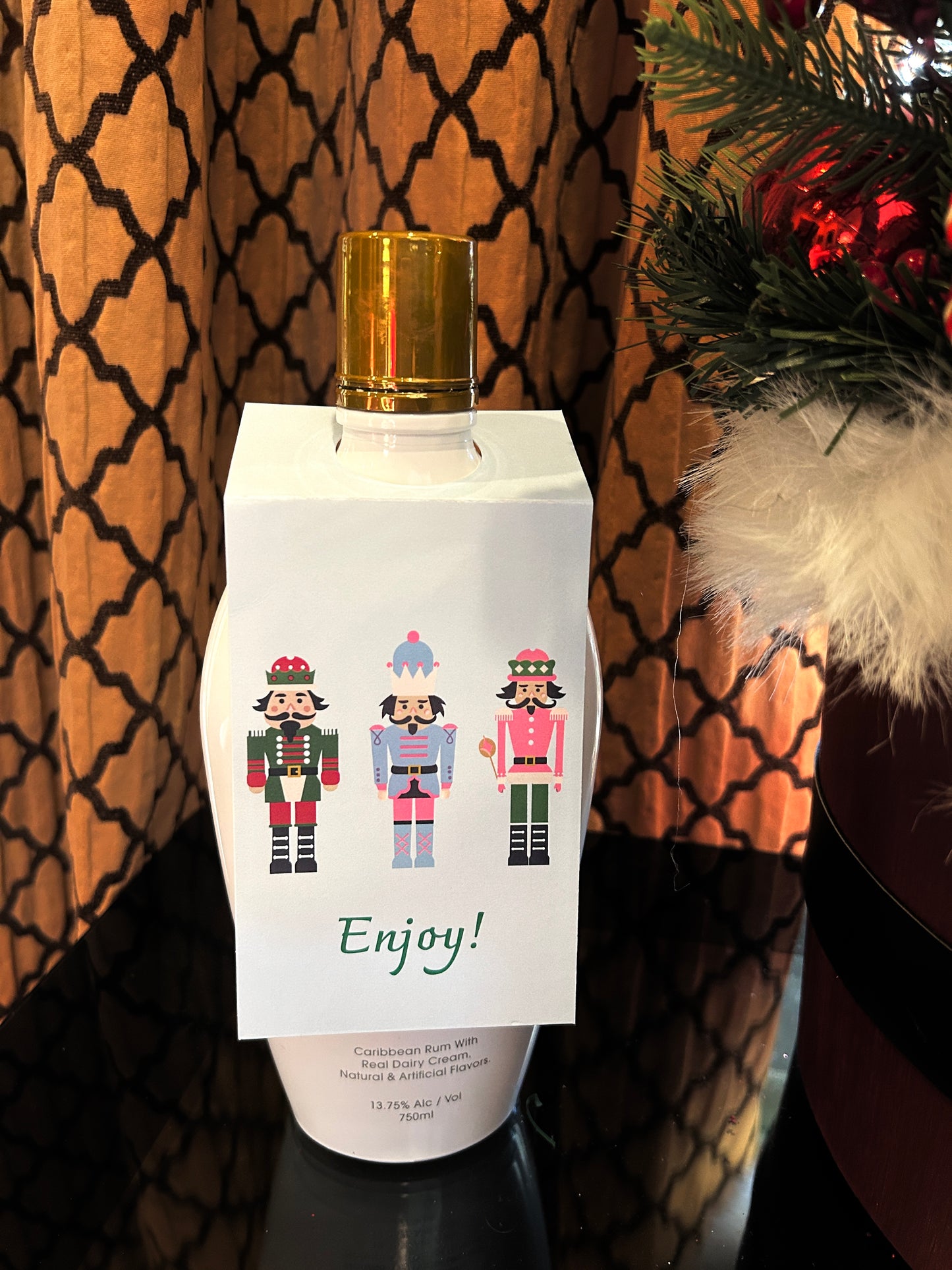 Nutcracker Bottle Tag