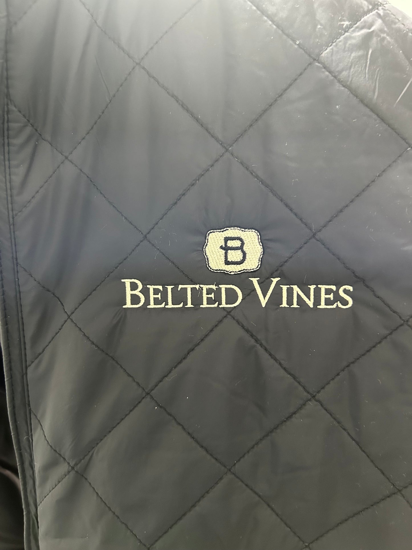 PW Belted Vines Vest embroidery