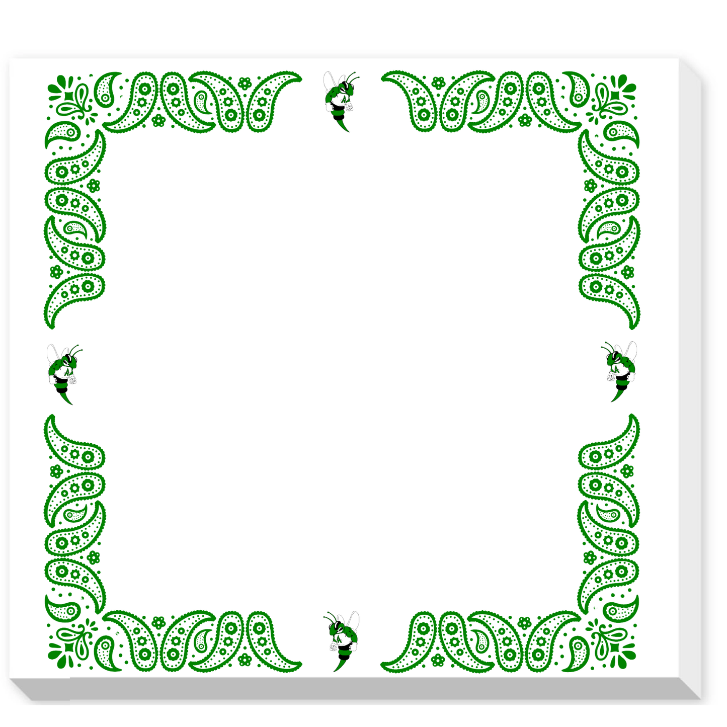 Paisley Square Pad
