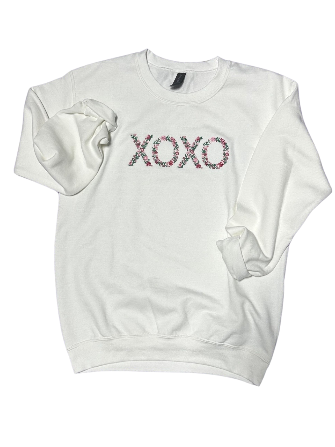 Embroidery XOXO Sweatshirt