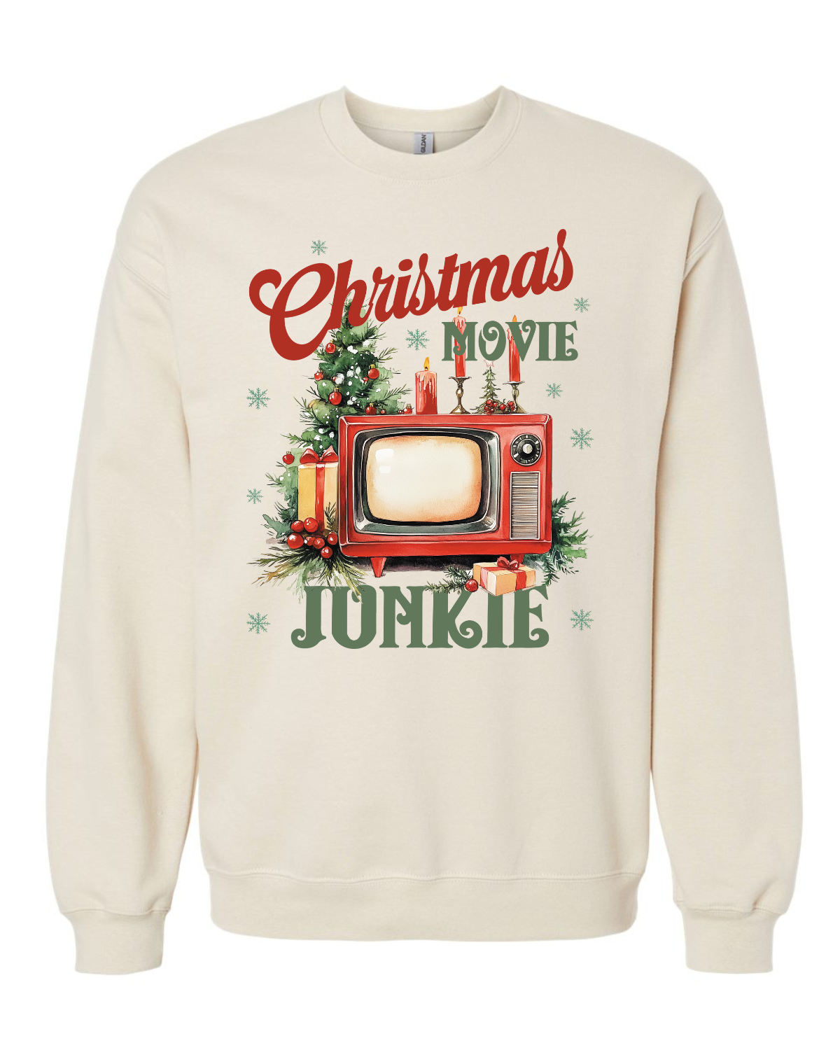 Christmas Movie Junkie Sweatshirt