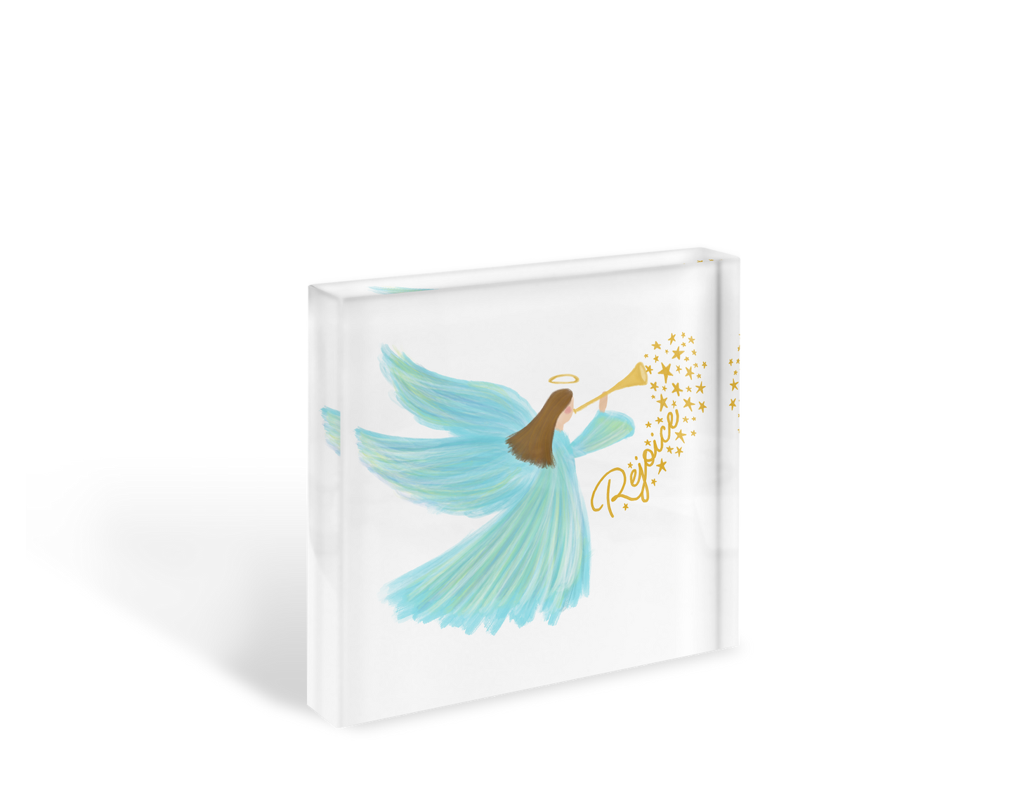 Angel Acrylic Block