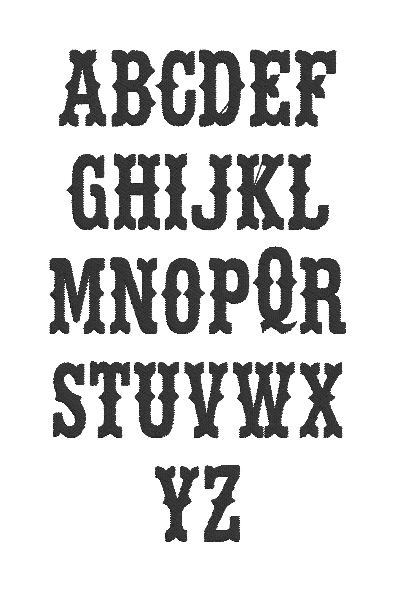 Monogramed Wrangler tote/crossbody mini