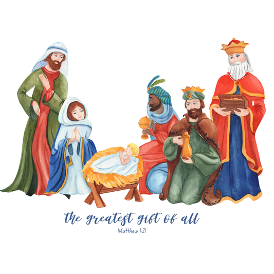 Nativity Decal