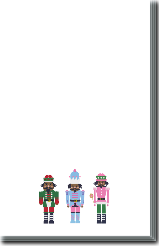 Nutcracker 24 Note Pad Brown Skin