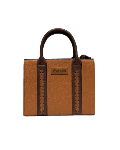 Monogramed Wrangler tote/crossbody