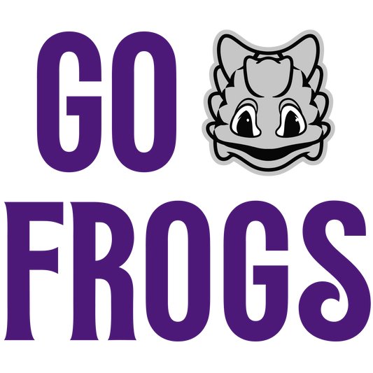 Go Frogs Decal