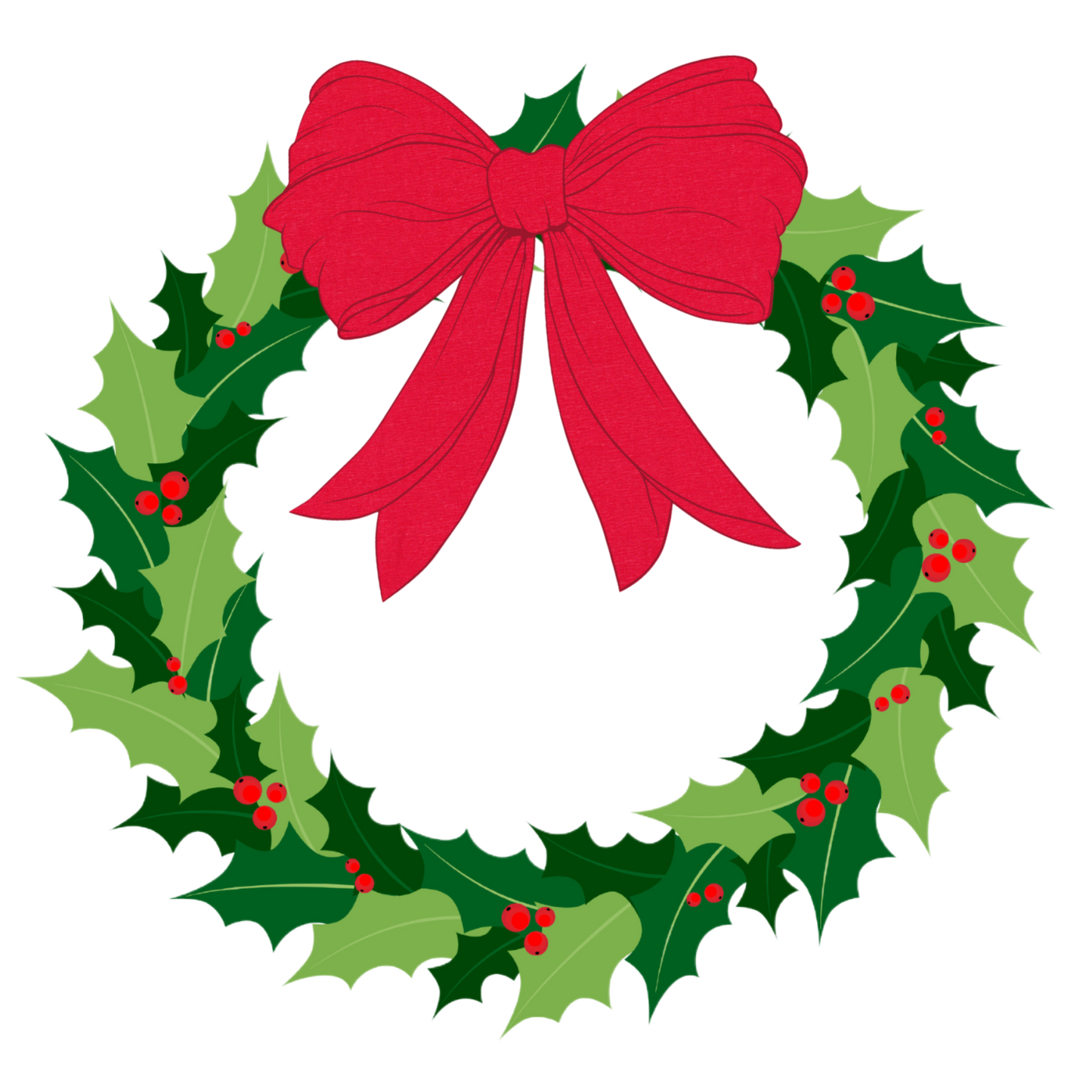 Wreath Decal