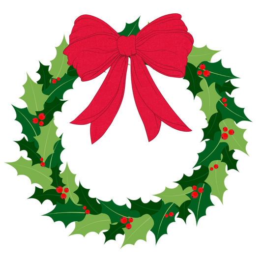 Wreath Decal