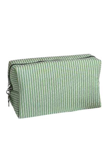 Seersucker Makeup Bag with Personlization