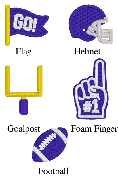 Game Day Ruffel Shirt Personalization