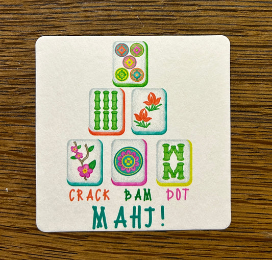 Mahj Square coaster