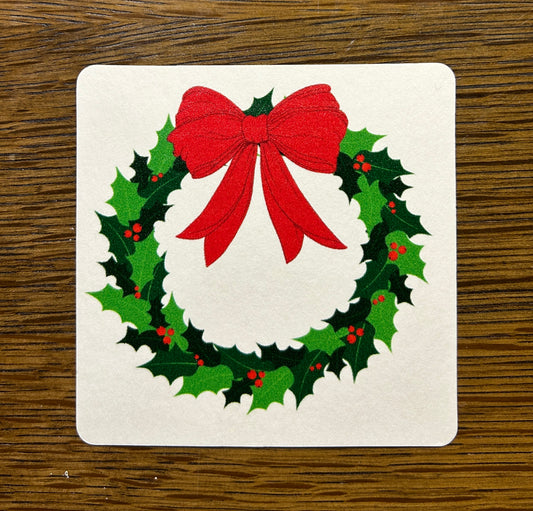 Wreath Square Coaster