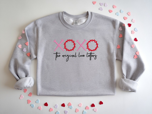 The Original Love Letters embroidered sweatshirt
