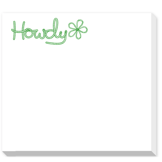 Howdy Square Pad