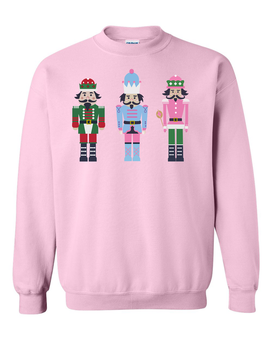 Soft Pink Nutcracker Sweatshirt