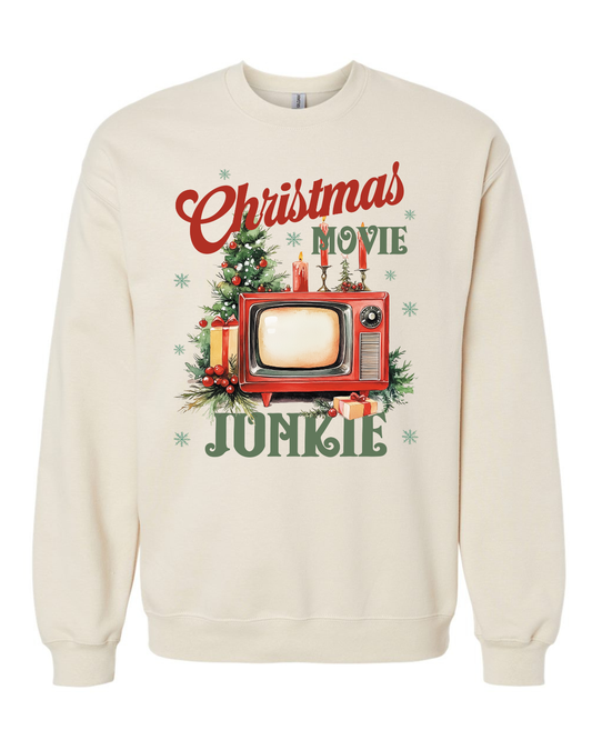 Christmas Movie Junkie Sweatshirt