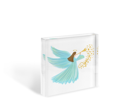 Angel Acrylic Block