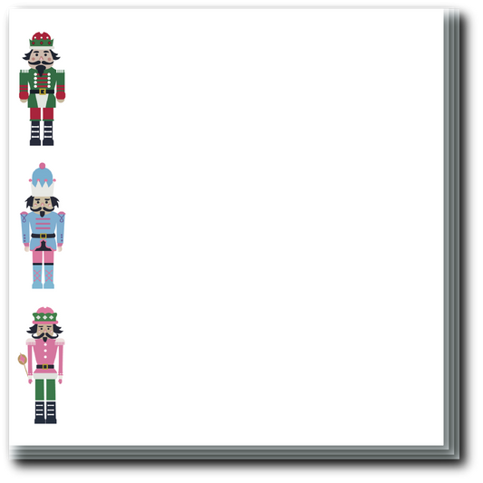 24 Nutcracker Square Block Note Pad