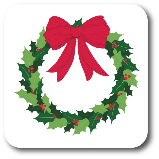 Wreath Square Coaster